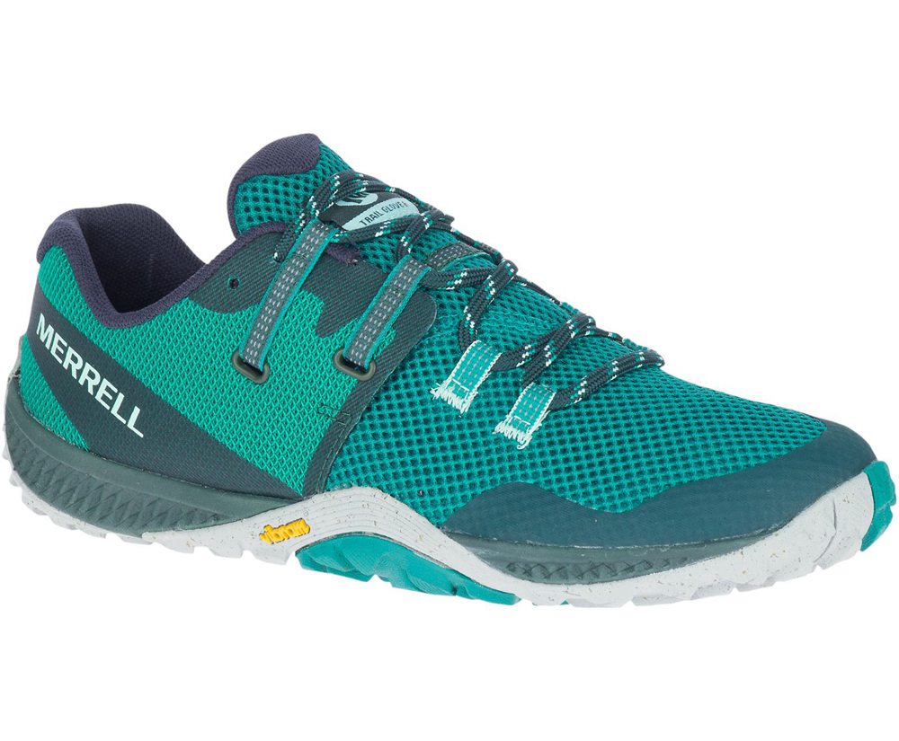 Merrell Sneakers Dame - Trail Glove 6 - Mintgrønne - LWX145036